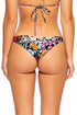 Luli Fama Love Spell Wavey Tie Side Brazlian Ruched